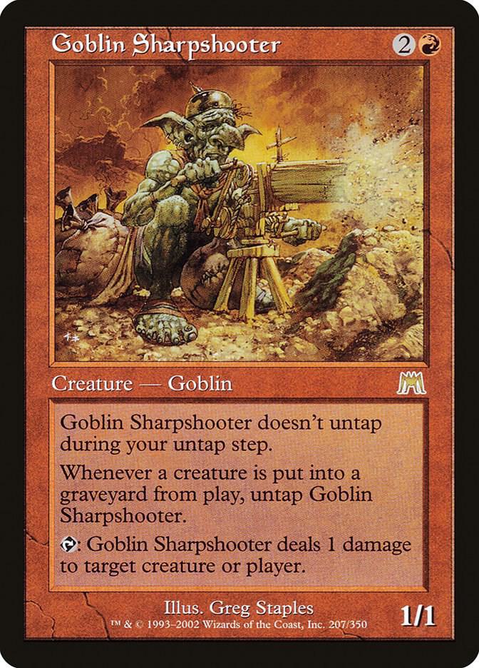 Goblin Sharpshooter 207 (Onslaught)  | Good Games Cannington