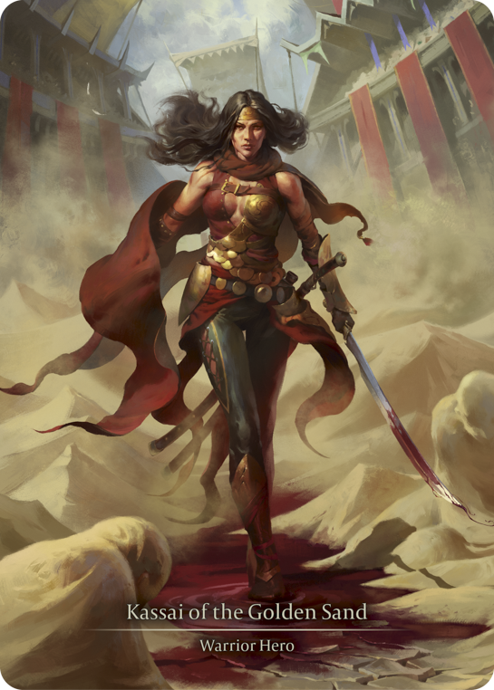 Kassai of the Golden Sand (Marvel) [HVY090] (Heavy Hitters)  Cold Foil | Good Games Cannington