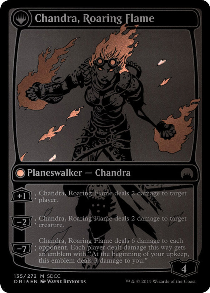 Chandra, Fire of Kaladesh // Chandra, Roaring Flame [San Diego Comic-Con 2015] | Good Games Cannington