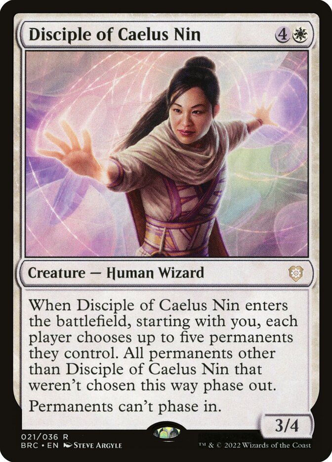 Disciple of Caelus Nin 21/40 (Commander: The Brothers' War)  | Good Games Cannington