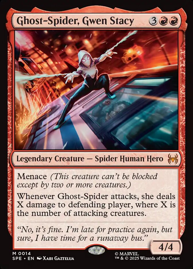 Ghost-Spider, Gwen Stacy 14 (Marvel's Spider-Man: Eternal-Legal)  - Foil | Good Games Cannington