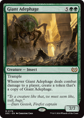 Giant Adephage [Duskmourn: House of Horror Commander] | Good Games Cannington