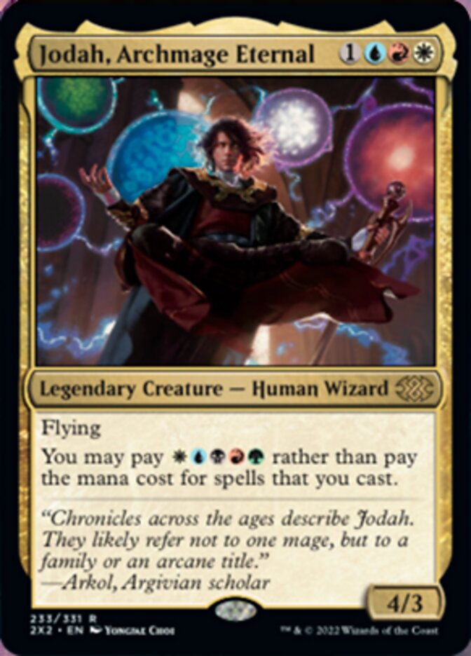 Jodah, Archmage Eternal [Double Masters 2022] | Good Games Cannington
