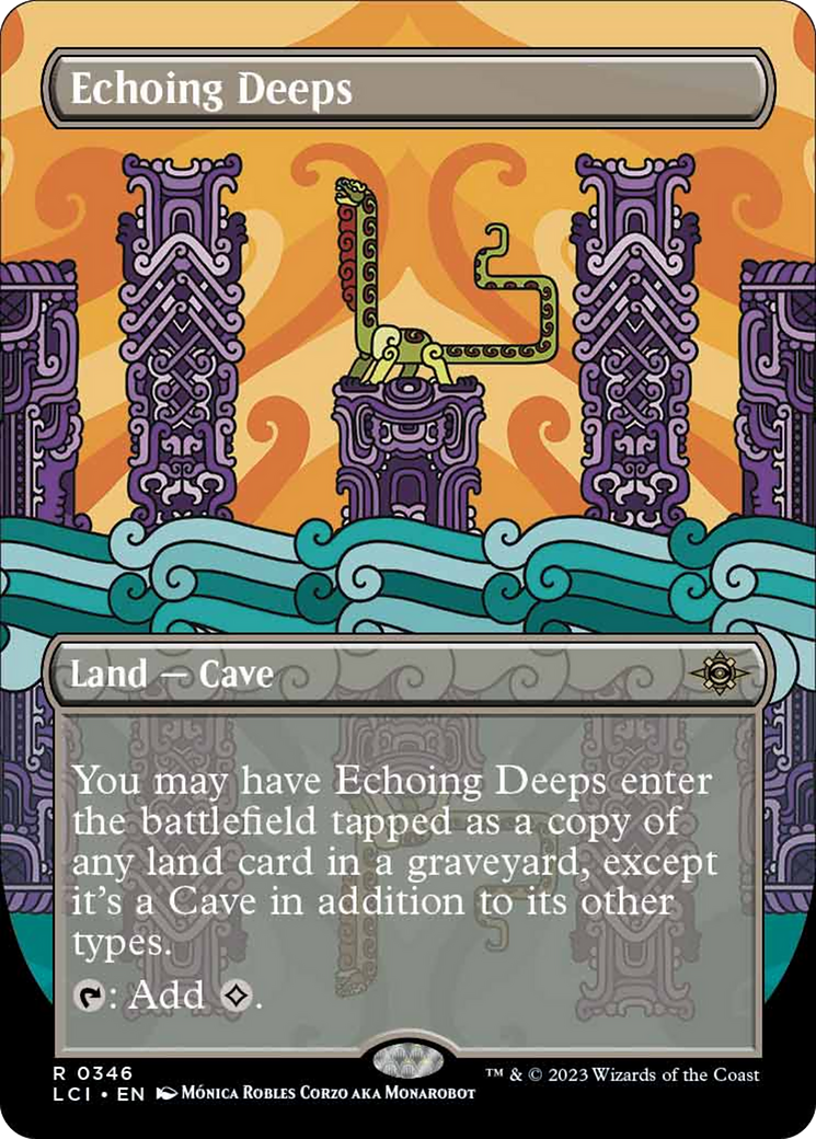 Echoing Deeps (Borderless) [The Lost Caverns of Ixalan] | Good Games Cannington
