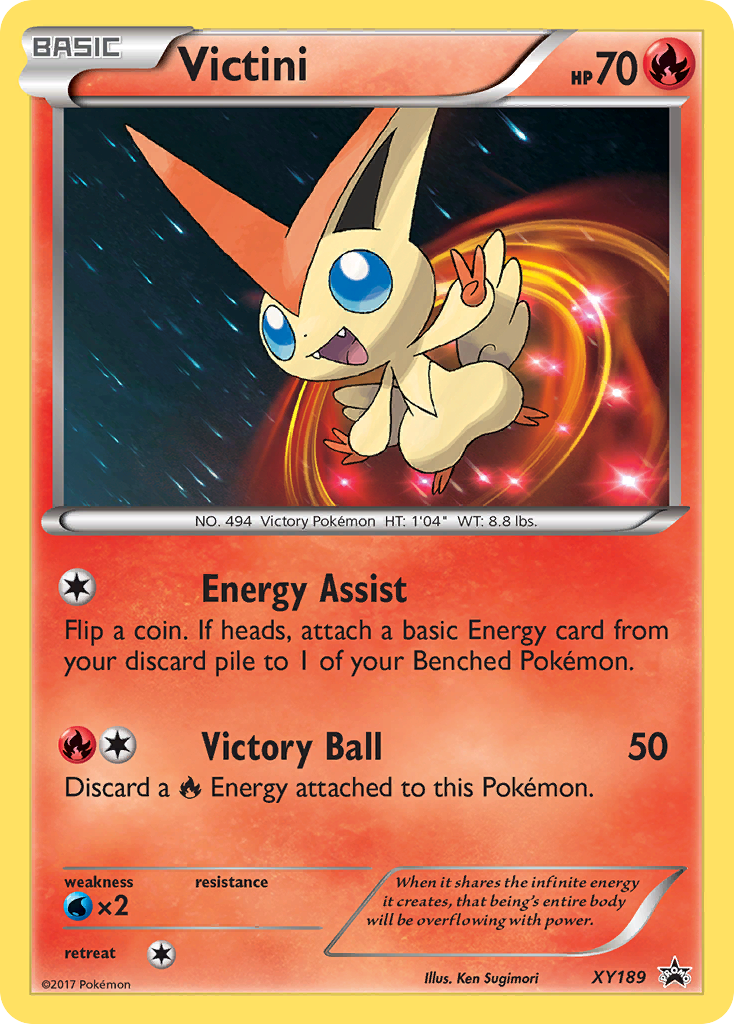 Victini (XY189) [XY: Black Star Promos] | Good Games Cannington