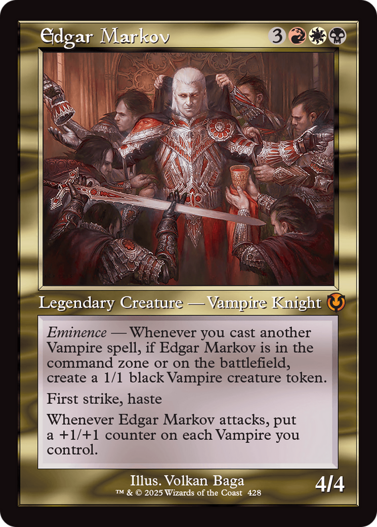 Edgar Markov (Retro Frame) [Innistrad Remastered] | Good Games Cannington