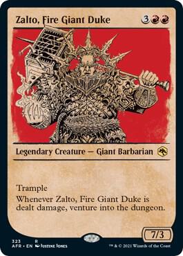 Zalto Fire Giant Duke Showcase 323 (Adventures in the Forgotten Realms)  | Good Games Cannington