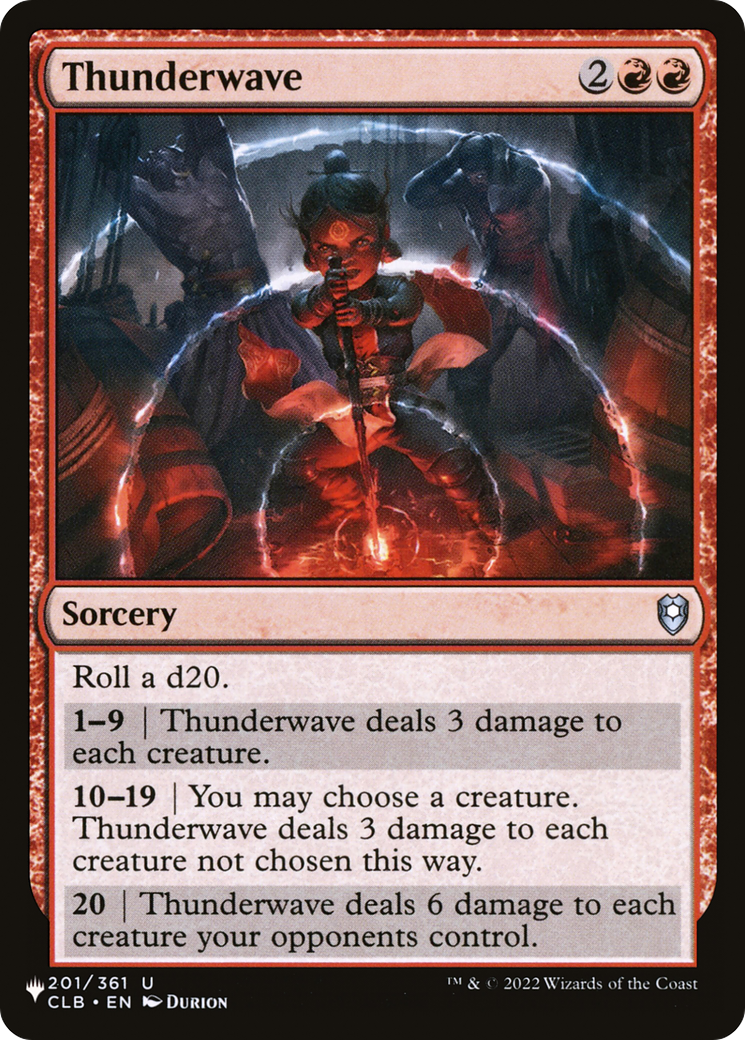 Thunderwave [The List] | Good Games Cannington