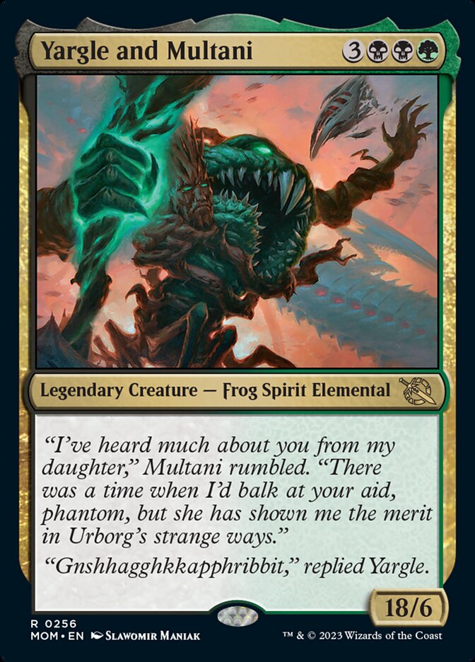 Yargle and Multani [March of the Machine] | Good Games Cannington