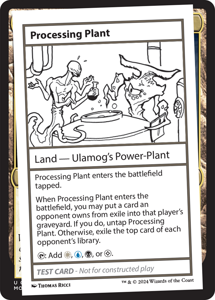 Processing Plant [Mystery Booster 2 Playtest Cards] | Good Games Cannington