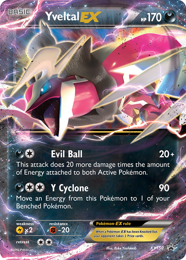 Yveltal EX (XY150) [XY: Black Star Promos] | Good Games Cannington