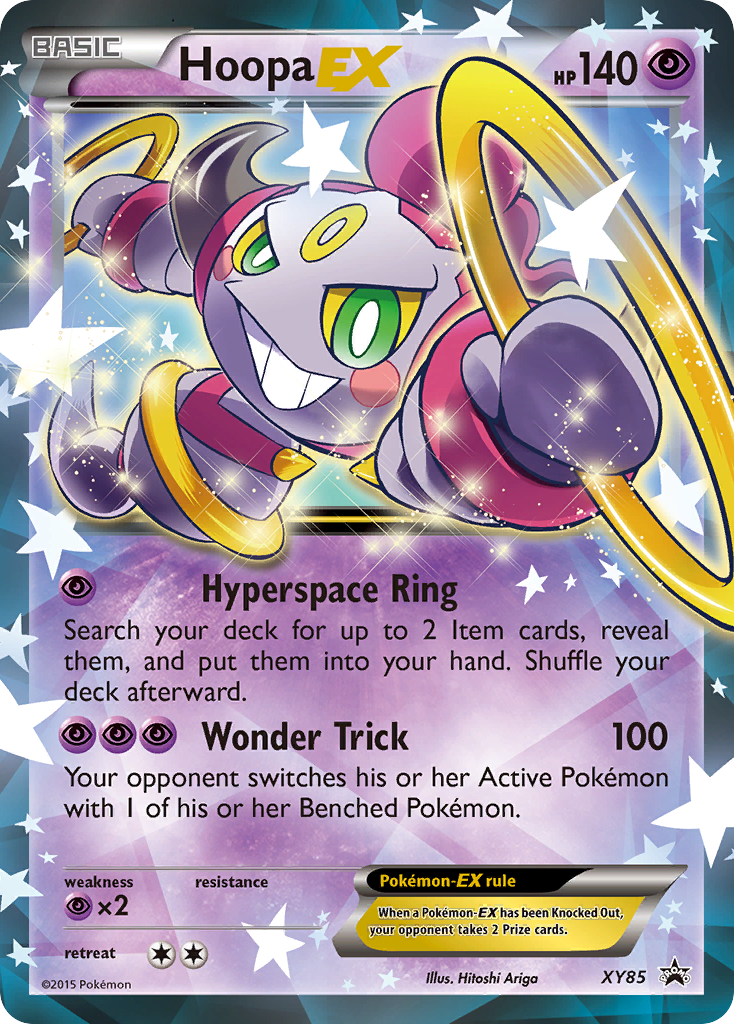 Hoopa EX (XY85) (Collection Promo) [XY: Black Star Promos] | Good Games Cannington