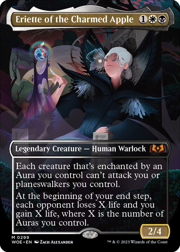Eriette of the Charmed Apple Borderless 299 (Wilds of Eldraine)  | Good Games Cannington