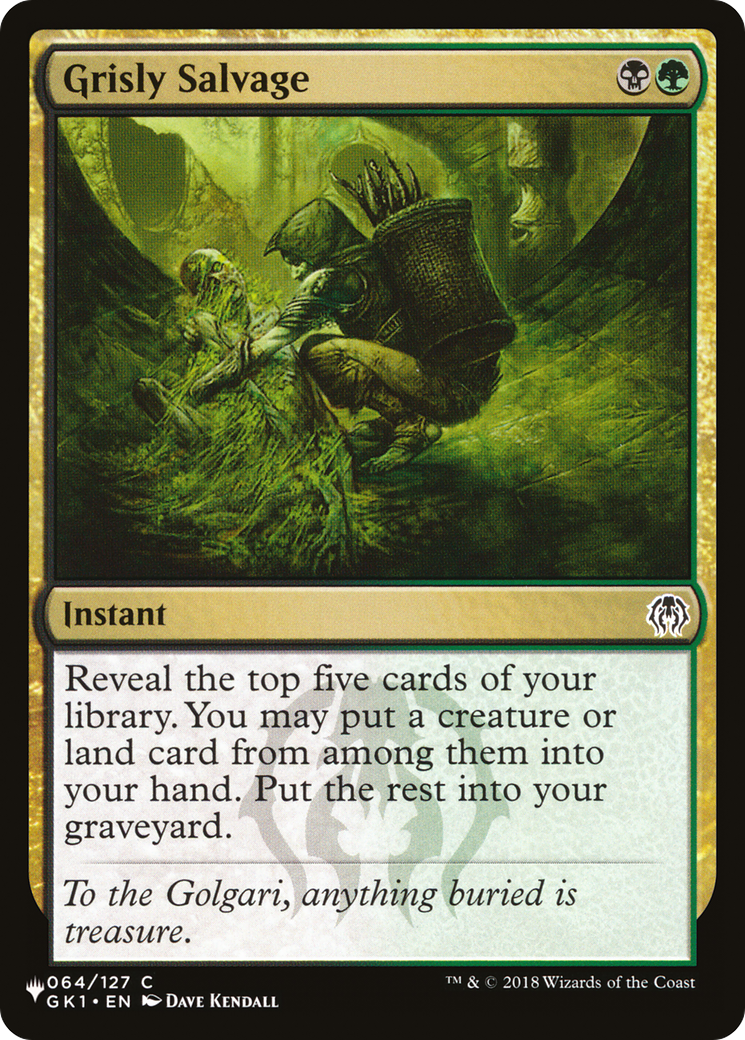 Grisly Salvage [The List] | Good Games Cannington
