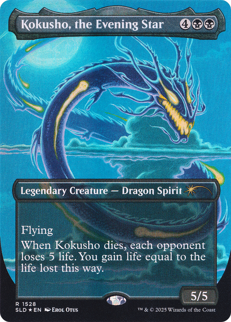 Kokusho, the Evening Star (Rainbow Foil) [Secret Lair Drop Series] | Good Games Cannington
