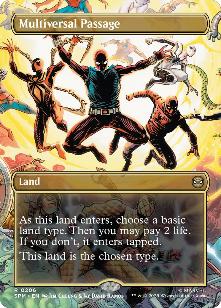 Multiversal Passage (Borderless) [Marvel's Spider-Man] | Good Games Cannington