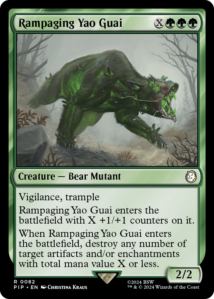 Rampaging Yao Guai [Fallout] | Good Games Cannington