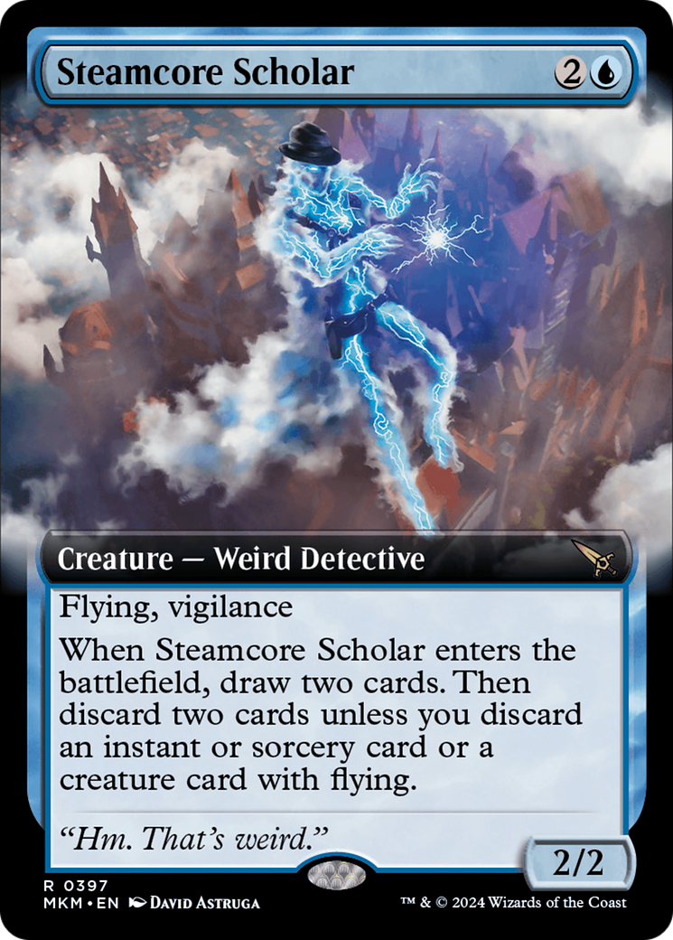 Steamcore Scholar (Extended Art) [Murders at Karlov Manor] | Good Games Cannington