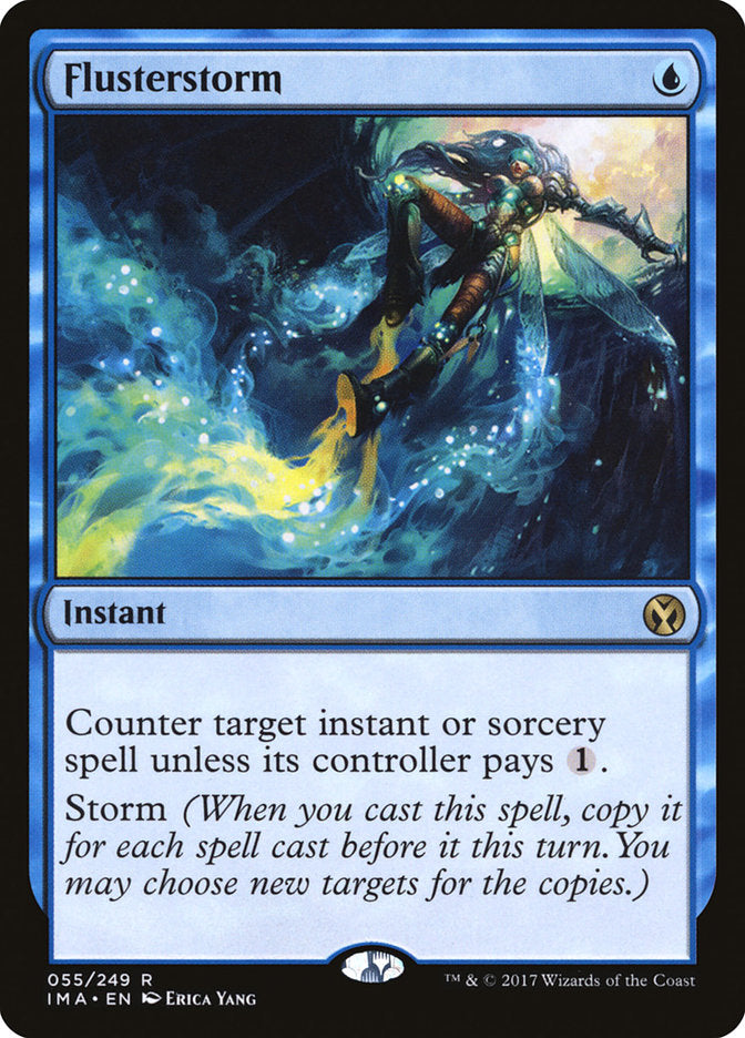 Flusterstorm 55/249 (Iconic Masters)  | Good Games Cannington