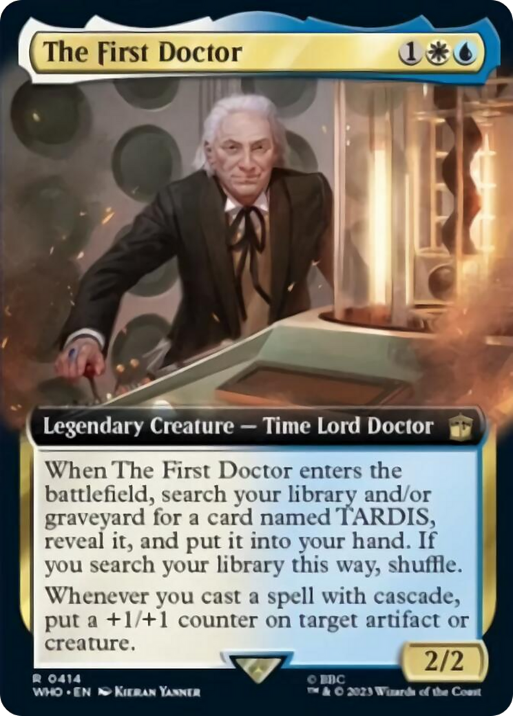 The First Doctor (Extended Art) [Doctor Who] | Good Games Cannington