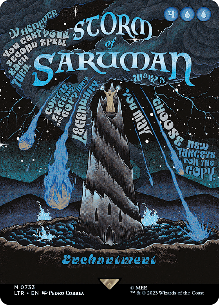 Storm of Saruman (Borderless Poster) [The Lord of the Rings: Tales of Middle-Earth] | Good Games Cannington