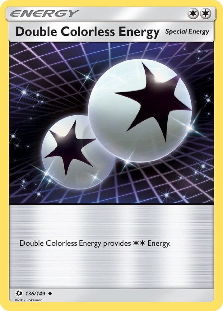 Double Colorless Energy 136/149 (SM Base Set)  | Good Games Cannington
