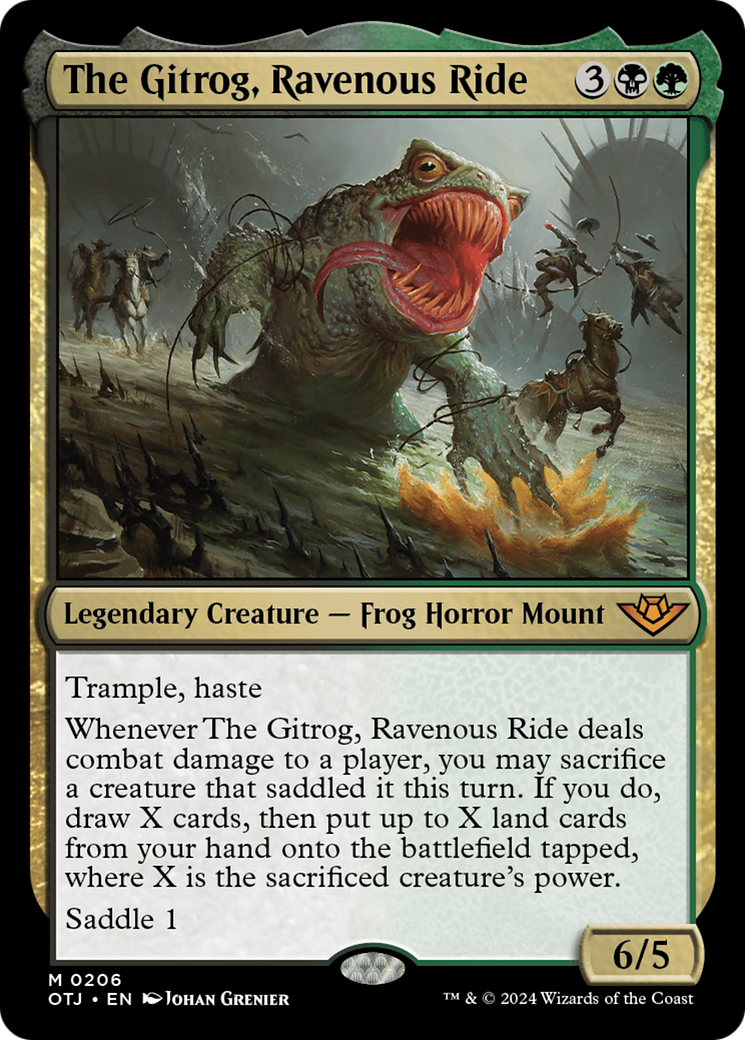 The Gitrog, Ravenous Ride [Outlaws of Thunder Junction] | Good Games Cannington