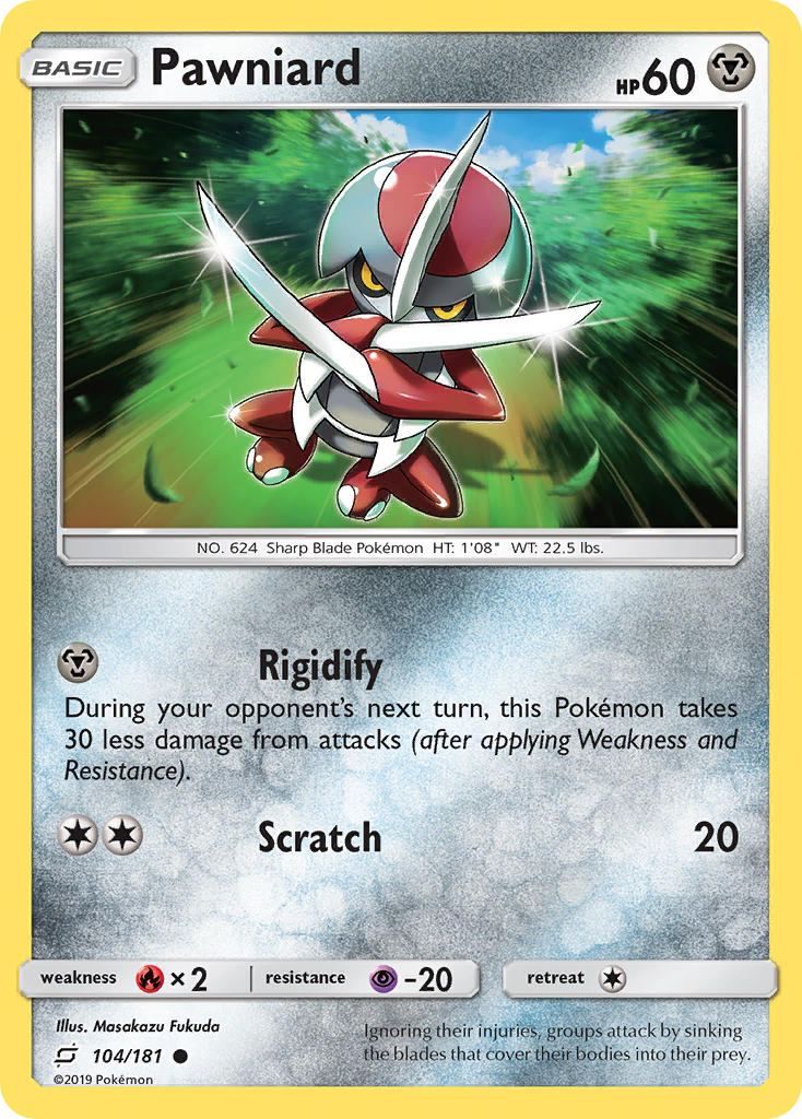 Pawniard (104/181) [Sun & Moon: Team Up] | Good Games Cannington