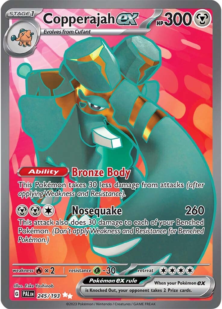 Copperajah ex (245/193) [Scarlet & Violet: Paldea Evolved] | Good Games Cannington