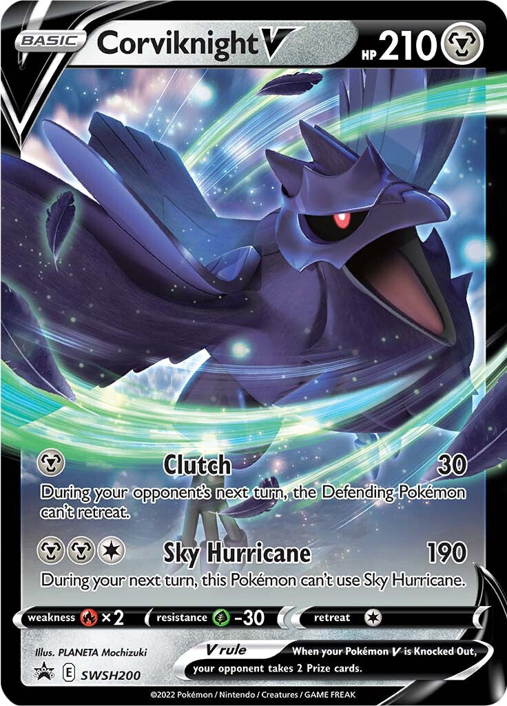 Corviknight V (SWSH200) [Sword & Shield: Black Star Promos] | Good Games Cannington