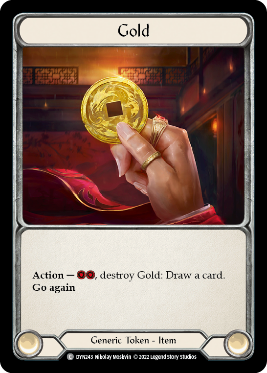 Gold [DYN243] (Dynasty)  Rainbow Foil | Good Games Cannington