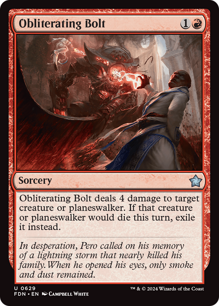 Obliterating Bolt [Foundations] | Good Games Cannington