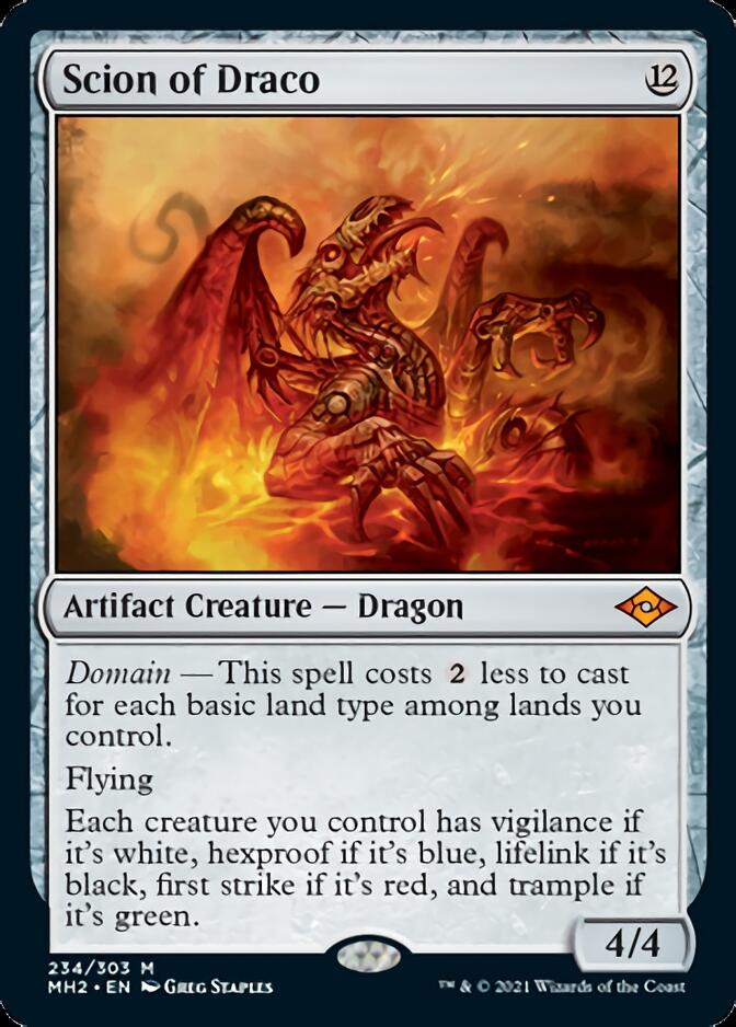 Scion of Draco [Modern Horizons 2] | Good Games Cannington