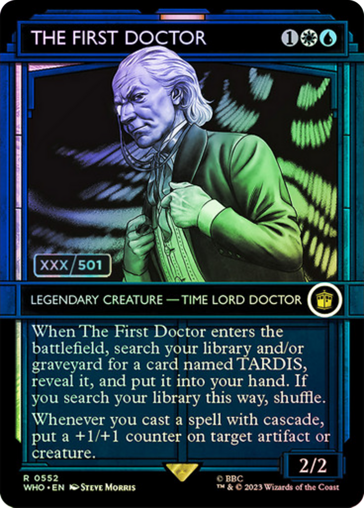 The First Doctor (Serial Numbered) [Doctor Who] | Good Games Cannington