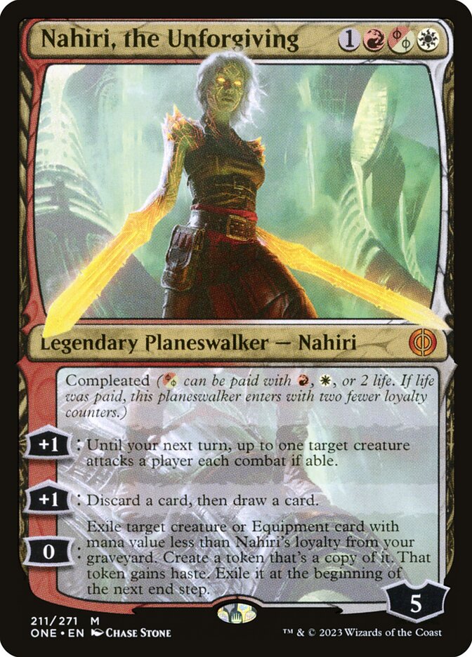 Nahiri, the Unforgiving 211/271 (Phyrexia: All Will Be One)  | Good Games Cannington