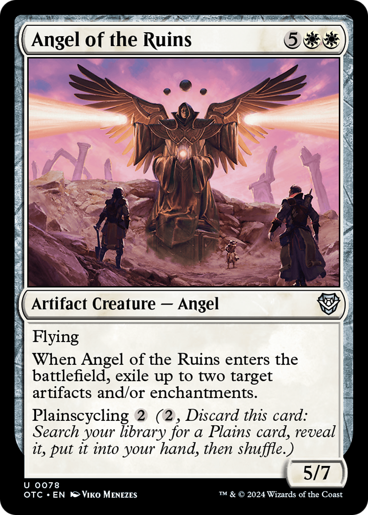 Angel of the Ruins [Outlaws of Thunder Junction Commander] | Good Games Cannington