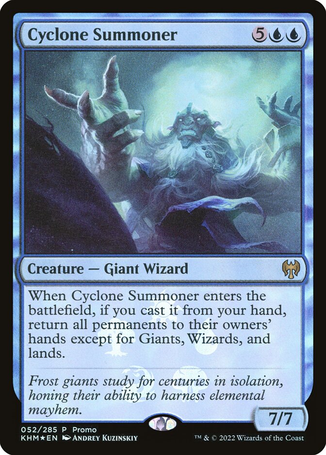 Cyclone Summoner [Resale Promos] | Good Games Cannington