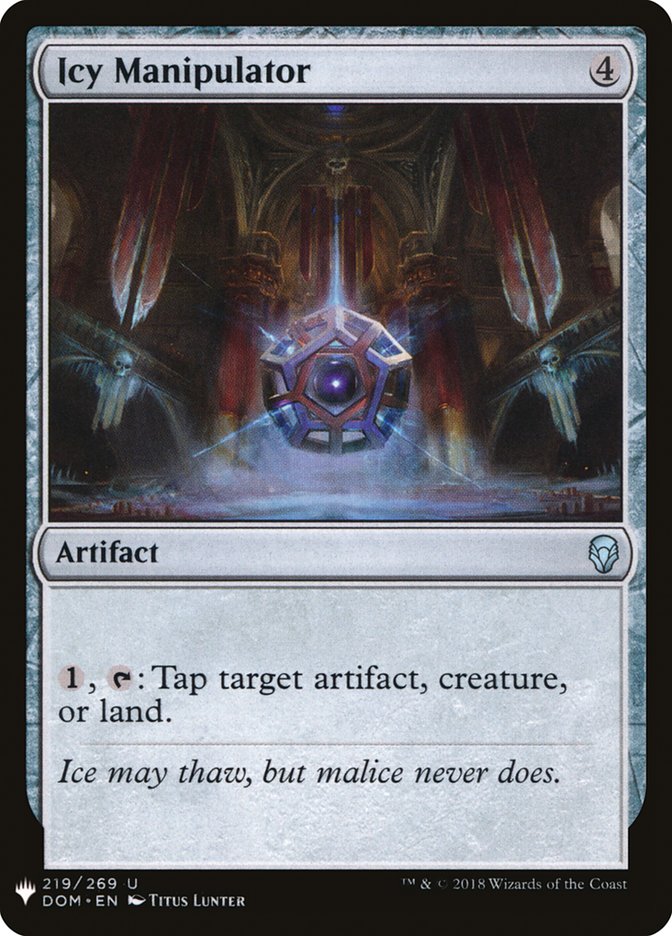 Icy Manipulator [Mystery Booster] | Good Games Cannington