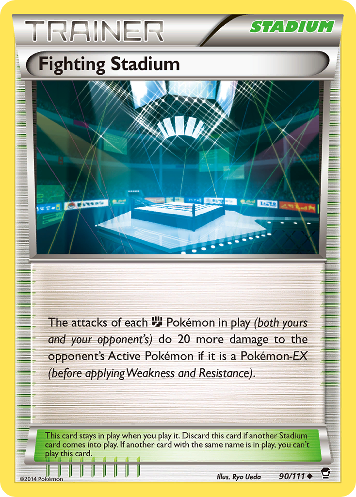 Fighting Stadium (90/111) [XY: Furious Fists] | Good Games Cannington