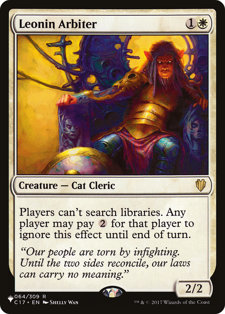 Leonin Arbiter [The List] | Good Games Cannington