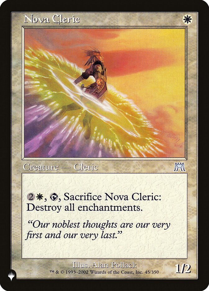Nova Cleric [The List] | Good Games Cannington