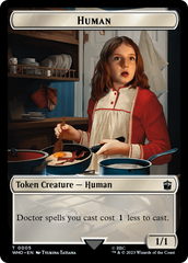 Human (0005) // Treasure (0029) Double-Sided Token [Doctor Who Tokens] | Good Games Cannington