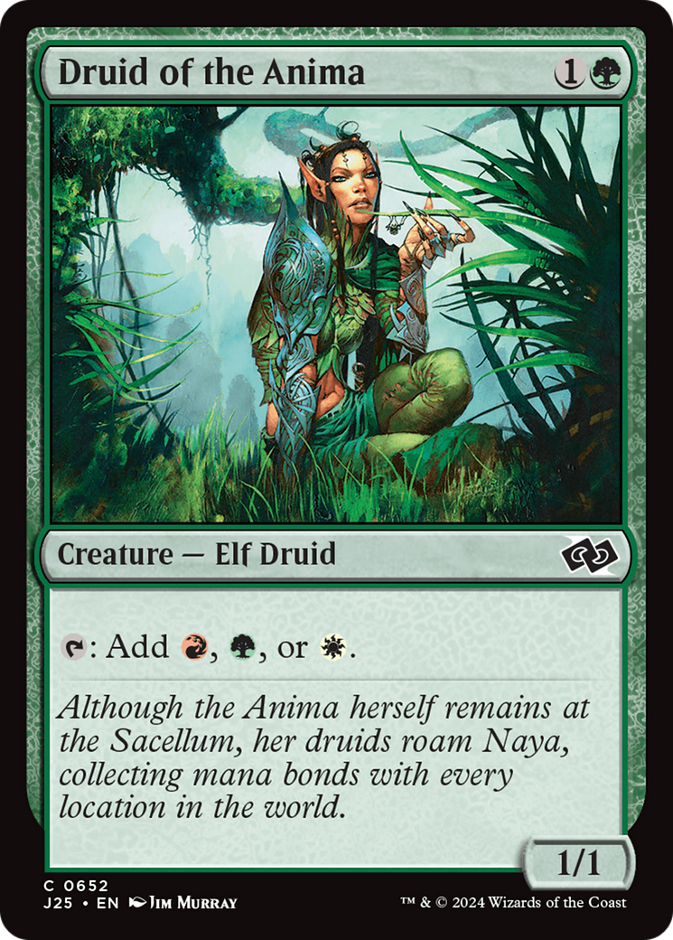 Druid of the Anima [Foundations Jumpstart] | Good Games Cannington