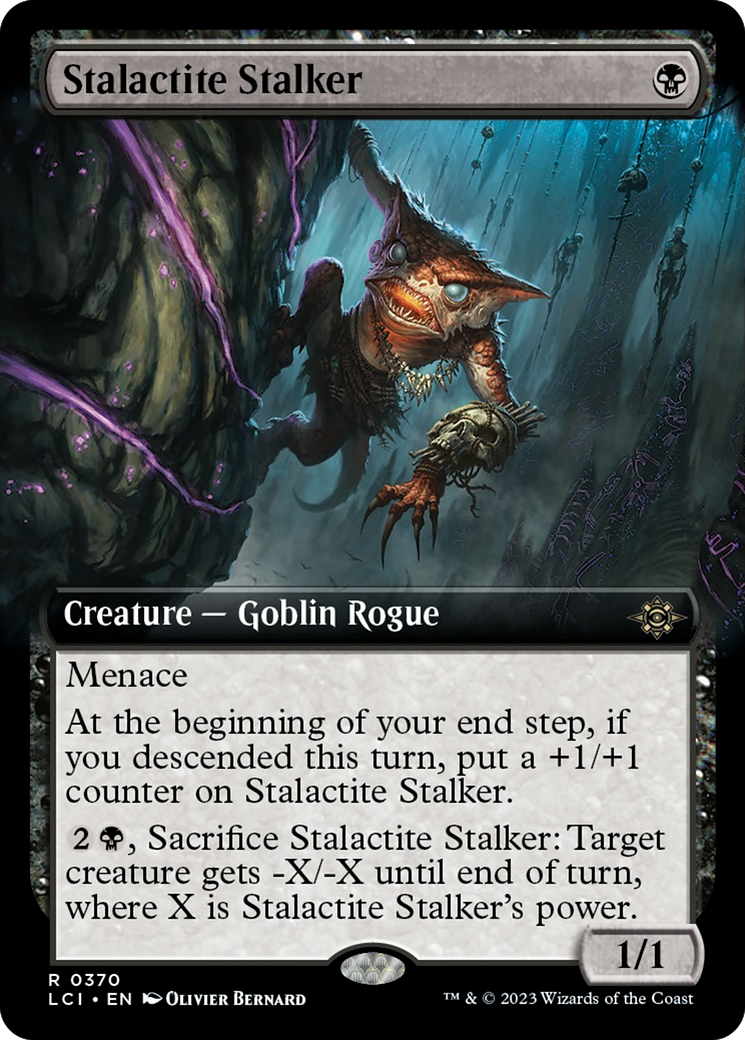 Stalactite Stalker (Extended Art) [The Lost Caverns of Ixalan] | Good Games Cannington
