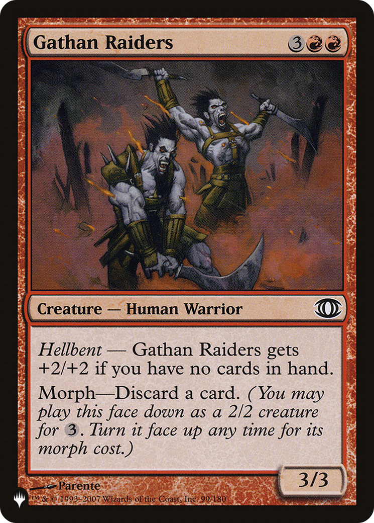 Gathan Raiders [The List] | Good Games Cannington