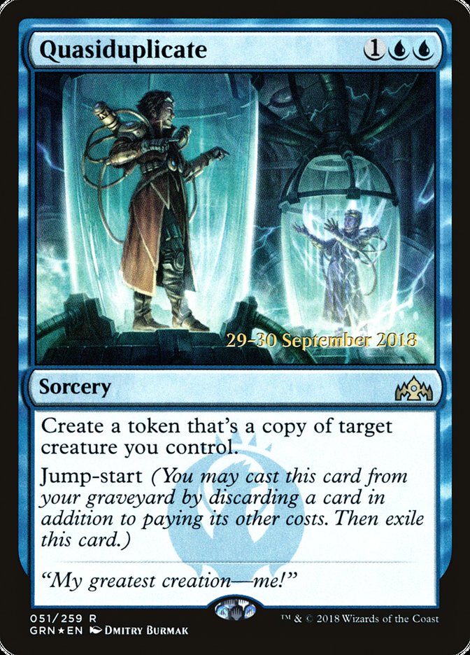 Quasiduplicate [Guilds of Ravnica Prerelease Promos] | Good Games Cannington