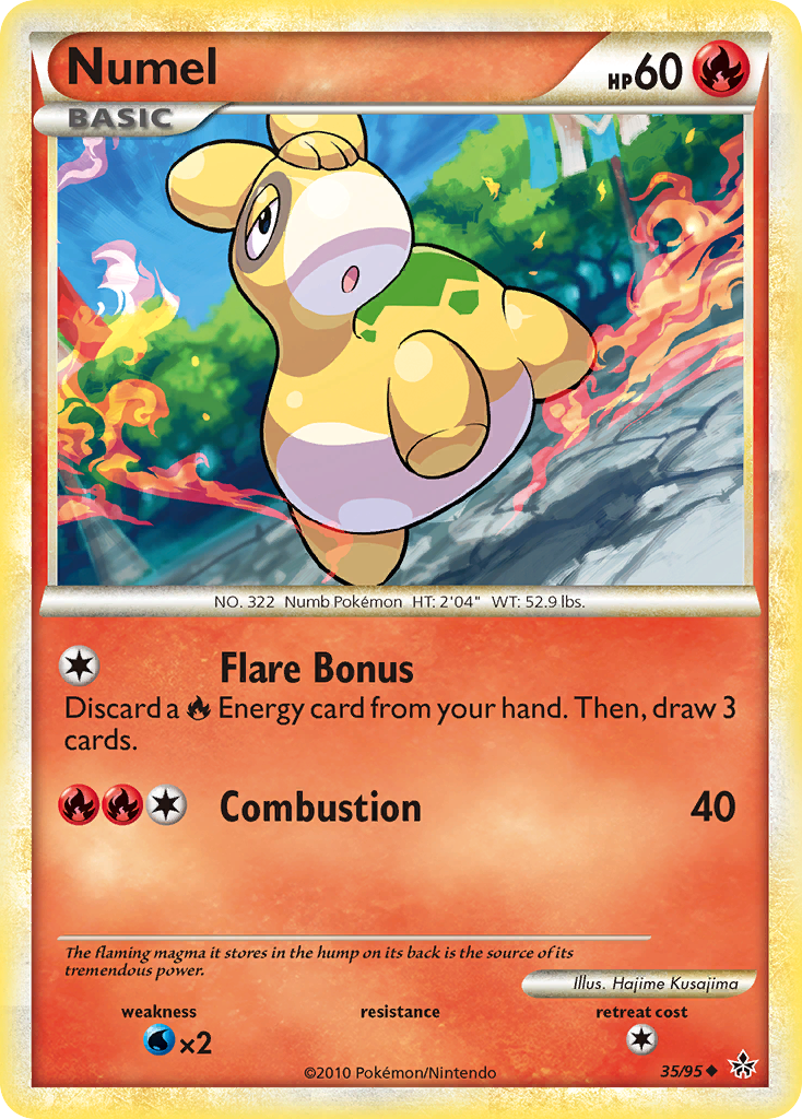Numel (35/95) [HeartGold & SoulSilver: Unleashed] | Good Games Cannington