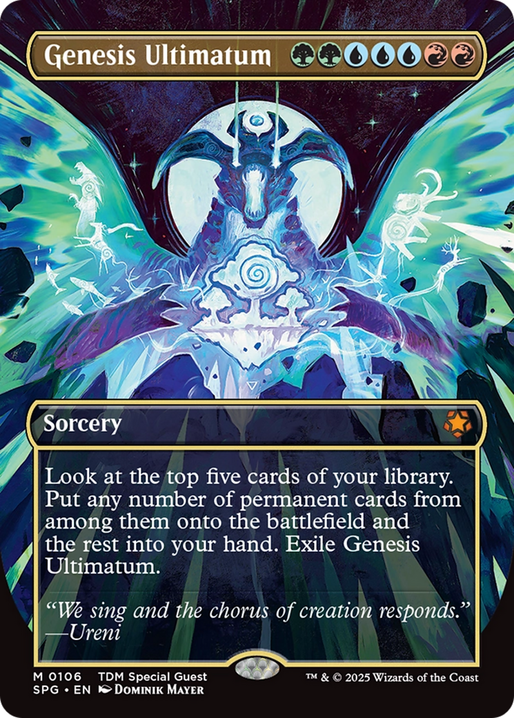 Genesis Ultimatum (Borderless) [Tarkir: Dragonstorm Special Guests] | Good Games Cannington
