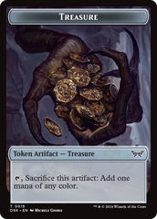Shard // Treasure Double-Sided Token [Duskmourn: House of Horror Tokens] | Good Games Cannington