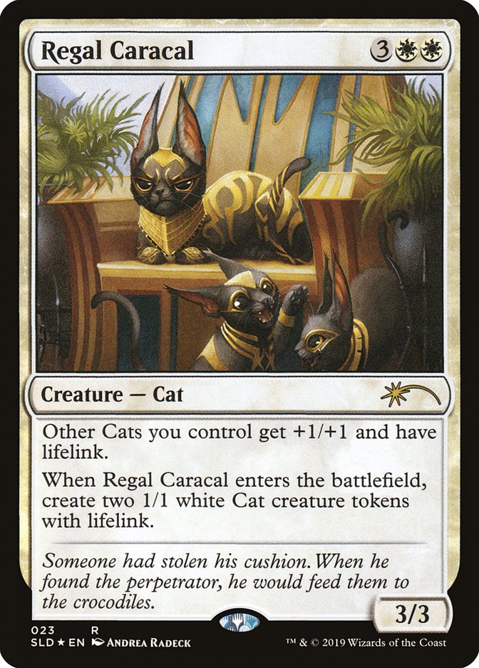Regal Caracal [Secret Lair Drop Series] | Good Games Cannington